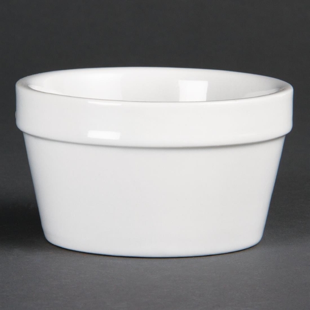 Olympia Mediterranean Ramekins White 95mm (6 Pack) Olympia Mediterranean Ramekins White 95mm (6 Pack)