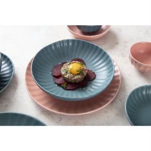 Olympia Corallite Plates Peach - 280mm (6 pack)