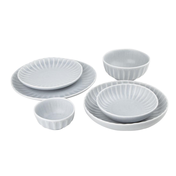 Olympia Corallite Deep Bowls Concrete Grey 160mm (6 Pack) Olympia Corallite Deep Bowls Concrete Grey 160mm (6 Pack)