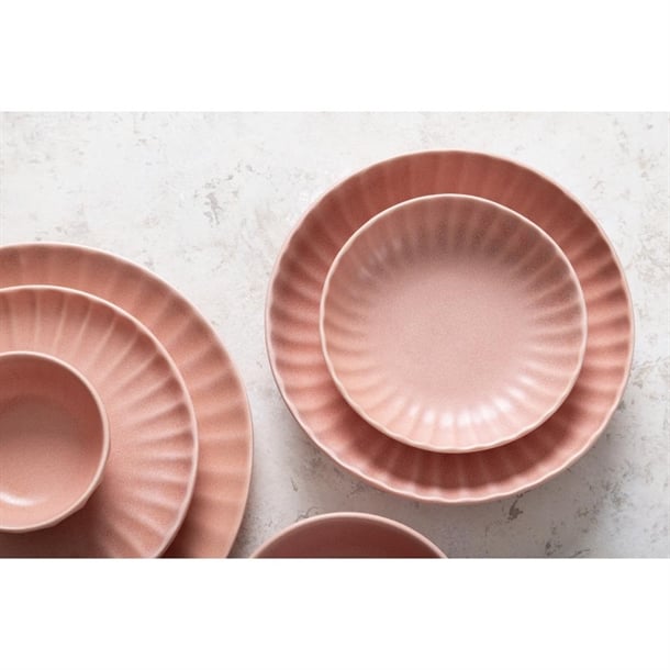 Olympia Corallite Coupe Bowls Peach - 220mm (6 Pack)