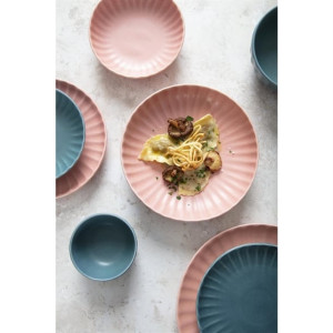 Olympia Corallite Coupe Bowls Peach - 220mm (6 Pack)