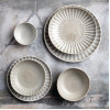 Olympia Corallite Plates Concrete Grey 205mm (6 Pack) Olympia Corallite Plates Concrete Grey 205mm (6 Pack)