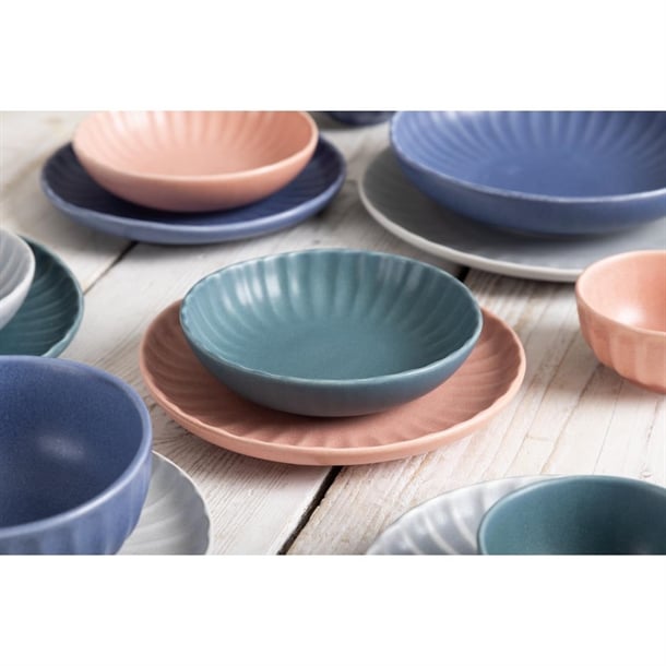 Olympia Corallite Plates Peach - 205mm (6 pack) Olympia Corallite Plates Peach - 205mm (6 pack)