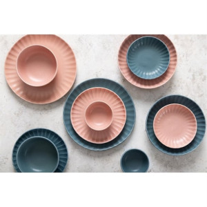 Olympia Corallite Plates Peach - 205mm (6 pack)