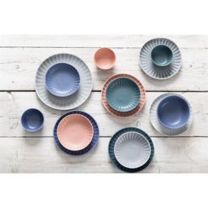 Olympia Corallite Deep Bowls Blue - 105mm (12 pack)