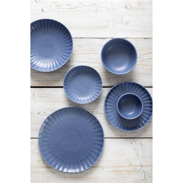Olympia Corallite Coupe Bowls Blue - 160mm (6 pack) Olympia Corallite Coupe Bowls Blue - 160mm (6 pack)