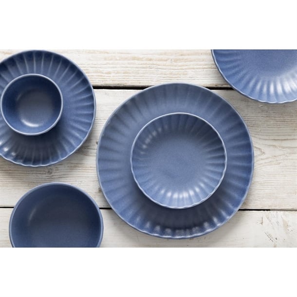 Olympia Corallite Coupe Bowls Blue - 160mm (6 pack) Olympia Corallite Coupe Bowls Blue - 160mm (6 pack)