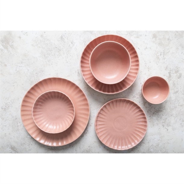 Olympia Corallite Deep Bowls Peach - 150mm (6 pack)