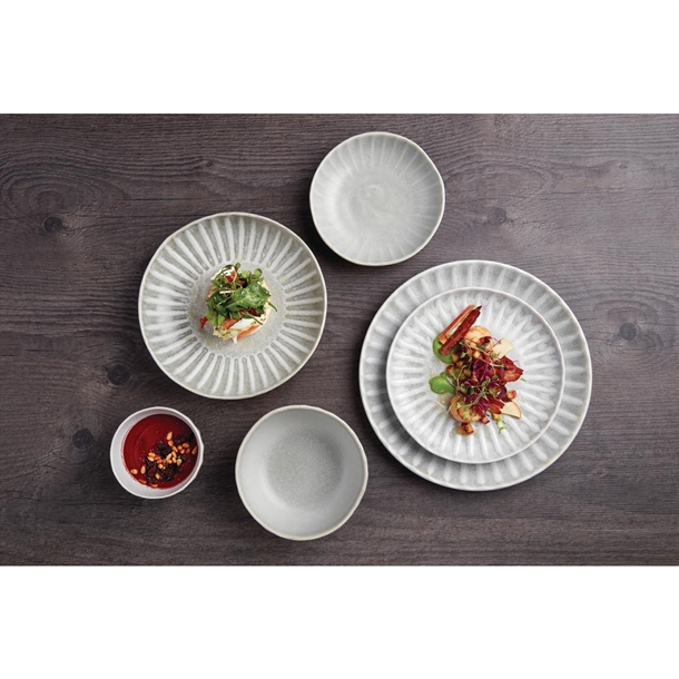 Olympia Corallite Plates Concrete Grey 280mm (6 Pack) Olympia Corallite Plates Concrete Grey 280mm (6 Pack)