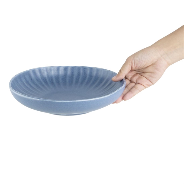 Olympia Corallite Coupe Bowls Blue - 220mm (6 pack)