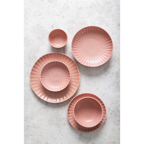 Olympia Corallite Deep Bowls Peach - 150mm (6 pack)