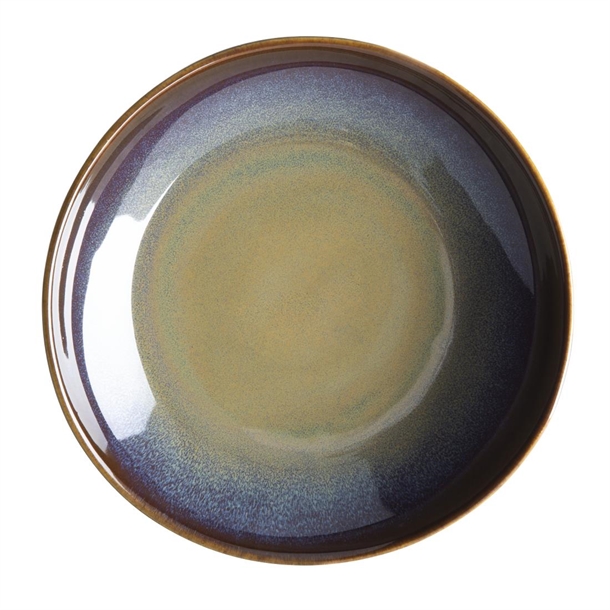Olympia Birch Aubergine Wide Bowls - 205mm (6 pack) Olympia Birch Aubergine Wide Bowls - 205mm (6 pack)