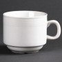 Olympia Linear Stacking Tea Cups 200ml 7oz (12 Pack)