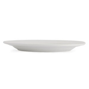 Olympia Linear Wide Rimmed Plates 250mm (12 Pack)
