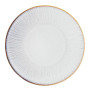 Olympia Drift Grey Embossed Coupe Plates 280mm (4 Pack)
