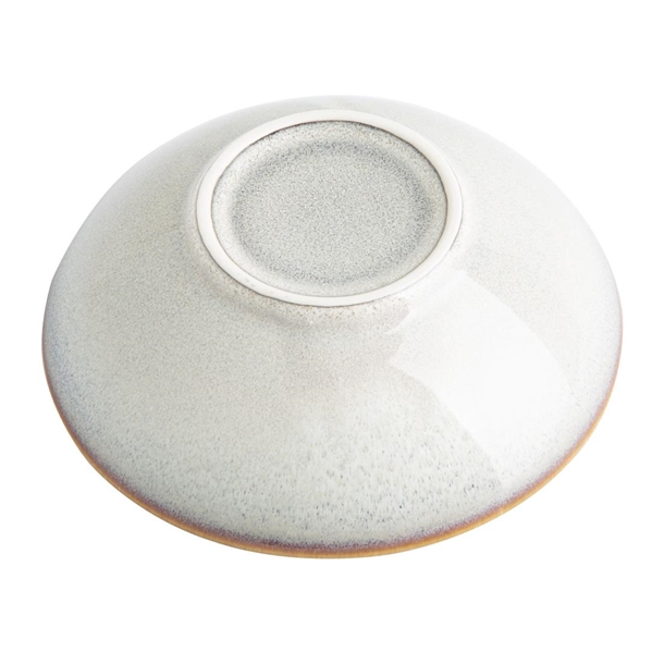 Olympia Drift Grey Plain Coupe Bowls 155mm (6 Pack)