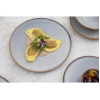 Olympia Drift Grey Embossed Coupe Bowls 155mm (6 Pack)