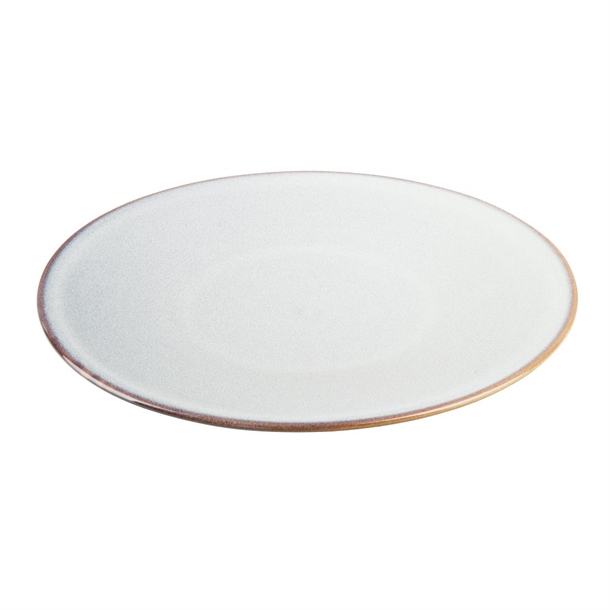 Olympia Drift Grey Plain Coupe Plate 280mm (4 Pack)