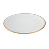 Olympia Drift Grey Plain Coupe Plates 230mm (6 Pack)