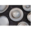 Olympia Ember Blue Triangle Plates 250mm (6 Pack) Olympia Ember Blue Triangle Plates 250mm (6 Pack)