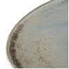 Olympia Ember Blue Triangle Plates 250mm (6 Pack) Olympia Ember Blue Triangle Plates 250mm (6 Pack)