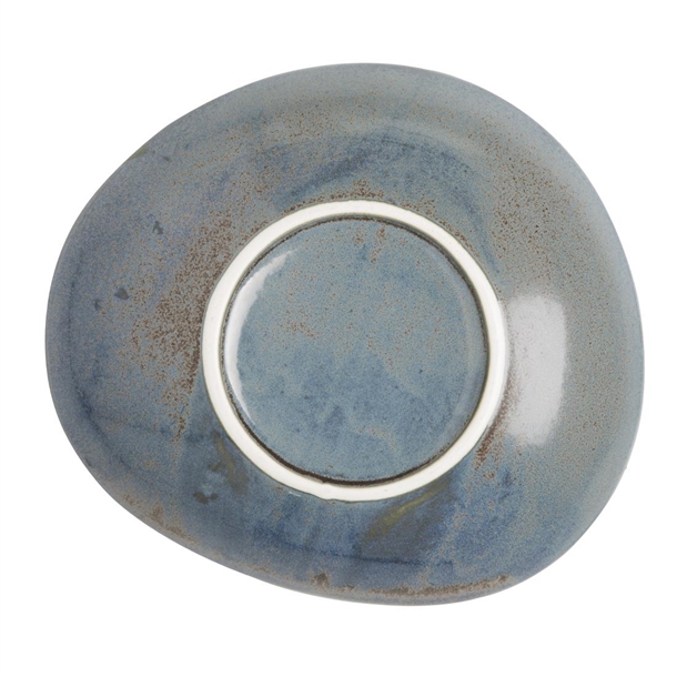 Olympia Ember Blue Triangle Bowls 245mm (4 Pack)