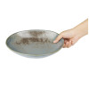Olympia Ember Blue Triangle Bowls 245mm (4 Pack)