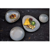 Olympia Ember Blue Triangle Bowls 245mm (4 Pack)