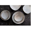 Olympia Ember Blue Triangle Plates 308mm (4 Pack) Olympia Ember Blue Triangle Plates 308mm (4 Pack)