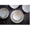 Olympia Ember Blue Triangle Plates 308mm (4 Pack) Olympia Ember Blue Triangle Plates 308mm (4 Pack)