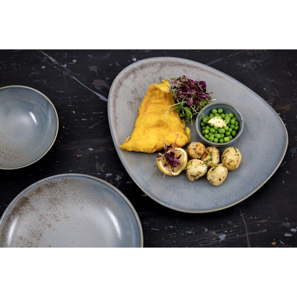 Olympia Ember Blue Coupe Bowls 200mm (4 Pack) Olympia Ember Blue Coupe Bowls 200mm (4 Pack)