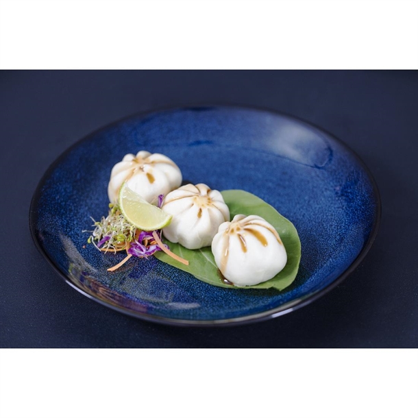 Olympia Luna Midnight Blue Coupe Plates 205mm (4 Pack)