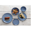 Olympia Denim Blue Coupe Plates 180mm (6 Pack) Olympia Denim Blue Coupe Plates 180mm (6 Pack)