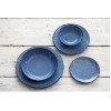 Olympia Denim Blue Coupe Plates 180mm (6 Pack) Olympia Denim Blue Coupe Plates 180mm (6 Pack)