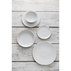 Olympia Denim White Coupe Plates 285mm (4 Pack)