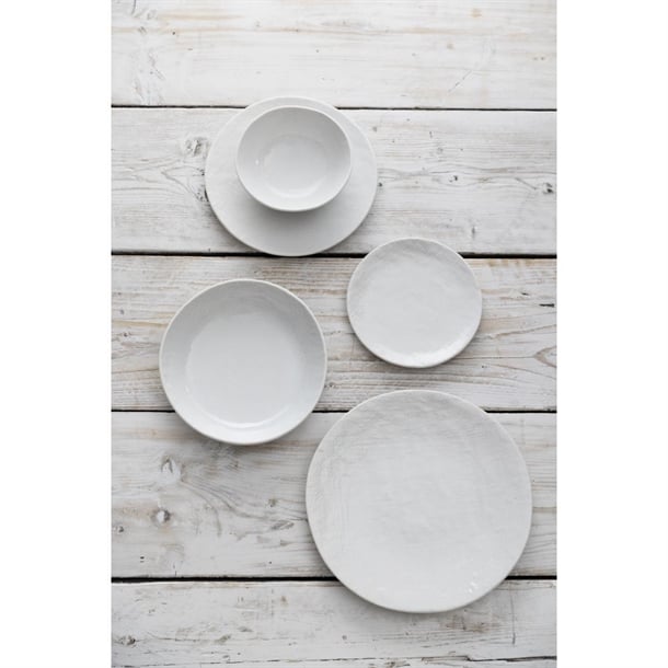 Olympia Denim White Coupe Plates 285mm (4 Pack) Olympia Denim White Coupe Plates 285mm (4 Pack)