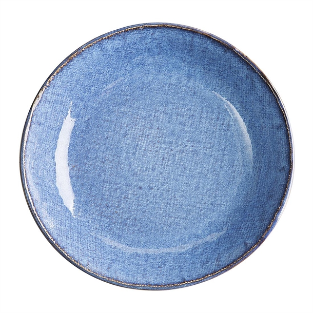 Olympia Denim Blue Coupe Bowls 220mm (6 Pack) Olympia Denim Blue Coupe Bowls 220mm (6 Pack)