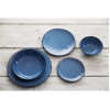 Olympia Denim Blue Coupe Plates 230mm (6 Pack) Olympia Denim Blue Coupe Plates 230mm (6 Pack)