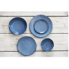 Olympia Denim Blue Coupe Plates 230mm (6 Pack) Olympia Denim Blue Coupe Plates 230mm (6 Pack)