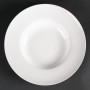 Olympia Lumina Pasta or Soup Bowls White 254mm (4 Pack)
