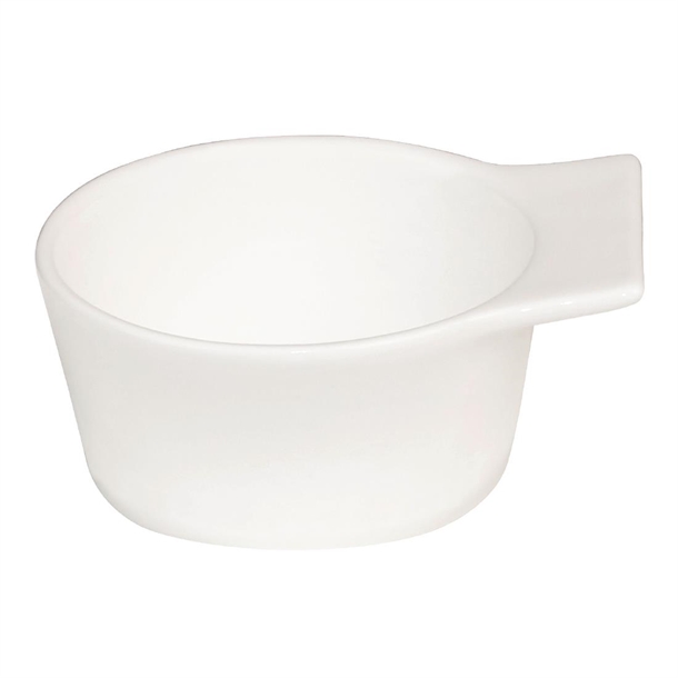 Olympia Lumina Winged Ramekin Dish White 70mm (6 Pack) Olympia Lumina Winged Ramekin Dish White 70mm (6 Pack)