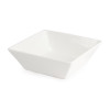 Olympia Lumina Square Bowls White 140mm (6 Pack)