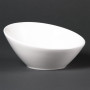 Olympia Lumina Oval Sloping Bowls White 148mm (6 Pack)