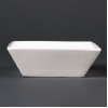 Olympia Lumina Square Bowls White 140mm (6 Pack)