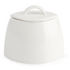 Olympia Lumina Oval Sugar Bowls with Lids 75mm (6 Pack)