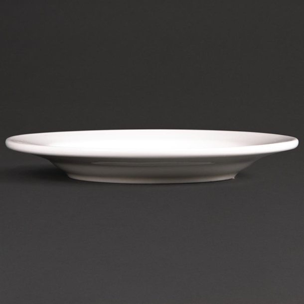 Olympia Lumina Round Saucers White 143mm (6 Pack) Olympia Lumina Round Saucers White 143mm (6 Pack)