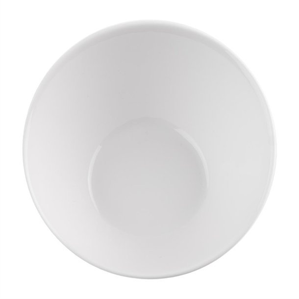 Olympia Lumina Oval Sloping Bowls White 148mm (6 Pack)