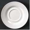 Olympia Lumina Round Saucers White 156mm (6 Pack) Olympia Lumina Round Saucers White 156mm (6 Pack)