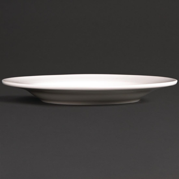 Olympia Lumina Round Saucers White 156mm (6 Pack) Olympia Lumina Round Saucers White 156mm (6 Pack)
