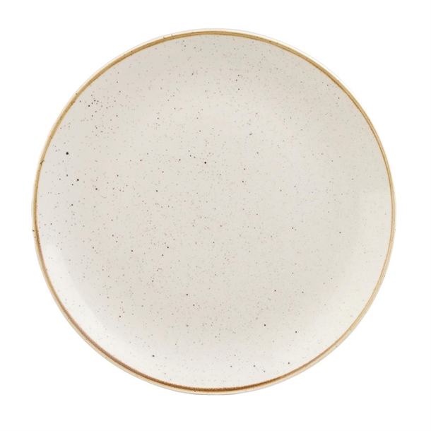 Churchill Stonecast Round Coupe Plates Barley White 286mm (Pack of 12) Churchill Stonecast Round Coupe Plates Barley White 286mm (Pack of 12)